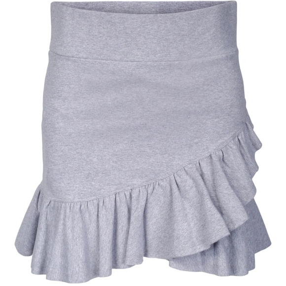 Ella & IL Gray Ruffled Jul Skirt Size Small NWT